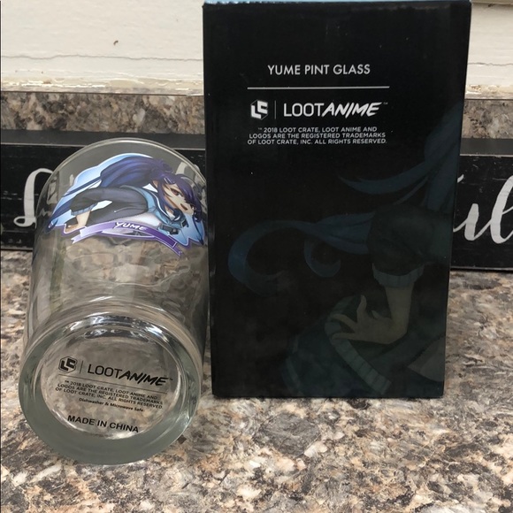 Yume pint glass loot anime - Picture 3 of 3